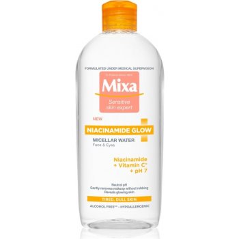 Mixa Niacinamide Glow Micellar Water 400 ml