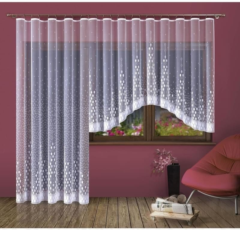 DekorTextil Hotová záclona nebo balkonový komplet Paula - (šíře x výška):  300 x 150 cm - okenní díl od 449 Kč - Heureka.cz