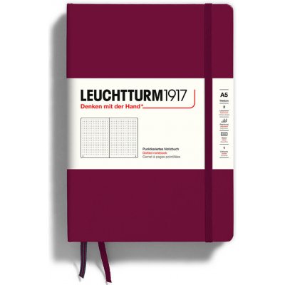 Leuchtturm1917 Zápisník A5 Port Red – Zbozi.Blesk.cz