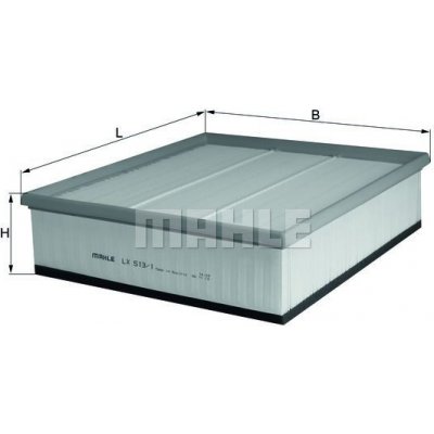 Vzduchový filtr MAHLE LX 513/1 – Hledejceny.cz