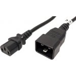 PremiumCord Kabel sítový propojovací 230V 10A 2m, konektory IEC 320 C13 - IEC 320 C20 - kpsb2 – Zboží Mobilmania