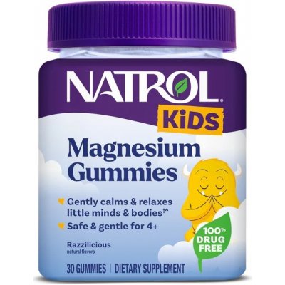 Natrol High Absorption Magnesium Citrate Raspberry 60 gummies – Hledejceny.cz