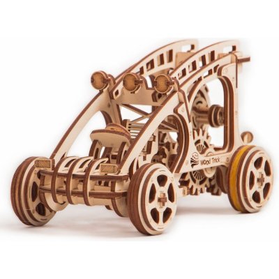 Wood Trick 3D mechanické puzzle Auto Buggy WT4 144 ks
