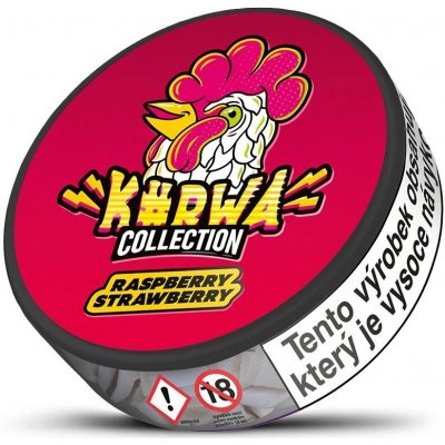 Kurwa Collection raspberry strawberry 12 mg 20 sáčků – Zboží Dáma