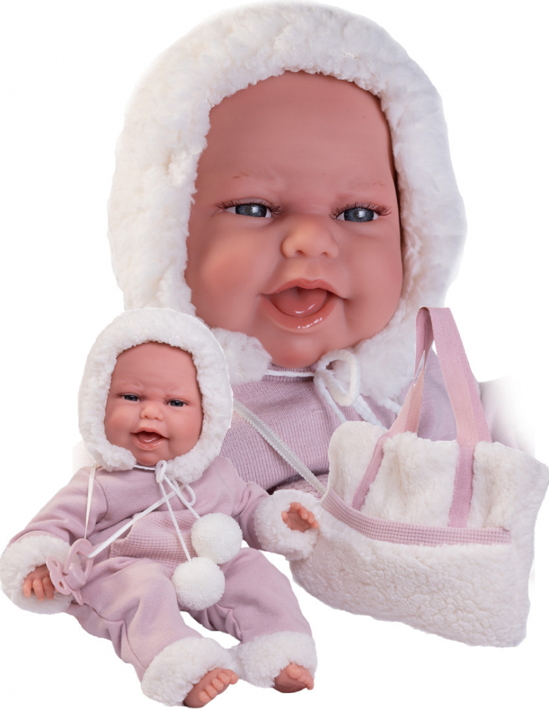 Antonio Juan 70360 CLARA realistická miminko se speciální pohybovou funkcí a měkkým látkovým tělem 34 cm