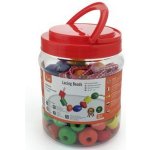 Lamps Navlékání dřevěných korálků extra velké – Zboží Mobilmania