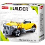 Sluban B0900 Žlutý kabriolet – Zboží Mobilmania