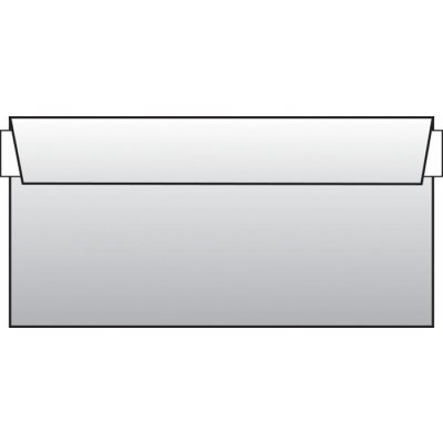 Obálky DL samolepicí s krycí páskou - bez okénka / 1000 ks, 133200 – Zboží Živě