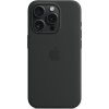 Pouzdro a kryt na mobilní telefon Apple Apple silikonový s MagSafe na iPhone 15 Pro Max černý MT1M3ZM/A