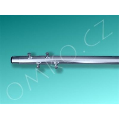 OEM Stožár teleskopický dvojdílný (2x2m), d=4,8/4,2cm, zinkovaný – Zboží Živě