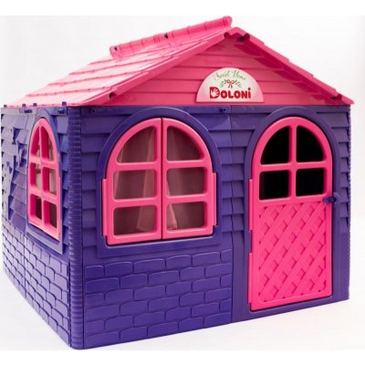 Doloni zahradní domeček fialovo-růžový malý – Zboží Dáma