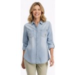 Timezone Boyfriend Fit Denim Modrá – Zboží Mobilmania