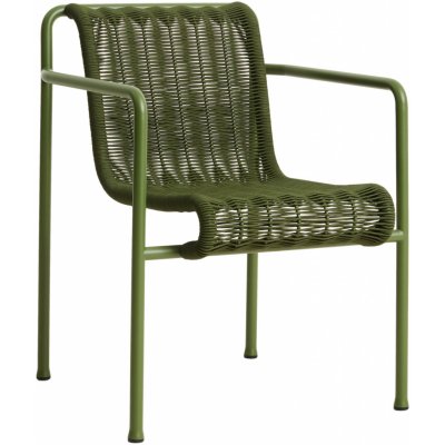 HAY Zahradní židle Palissade Cord Dining Armchair, Olive – Hledejceny.cz