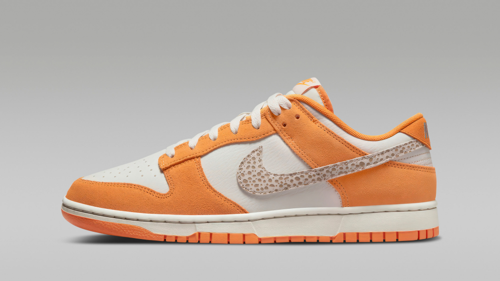 Nike Dunk Low AS Safari Swoosh Kumquat DR0156-800