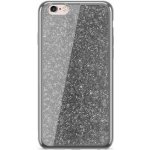 Electro Glitter černý – iPhone 6/6S – Zboží Mobilmania