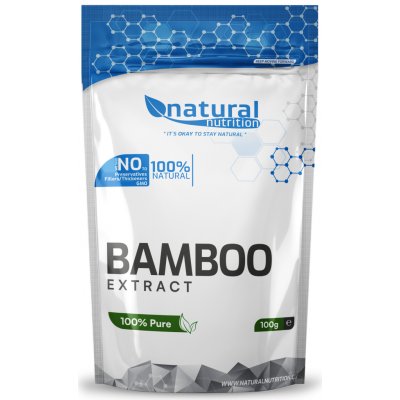 Natural Nutrition Bambusový extrakt prášek 100 g – Hledejceny.cz
