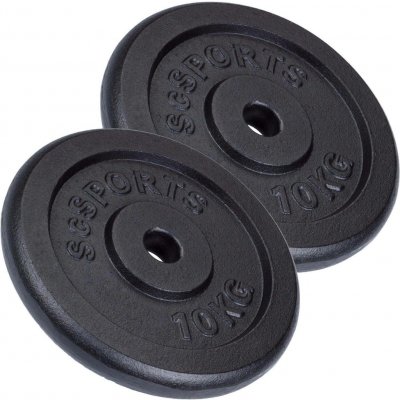ScSPORTS litinové kotouče 20 kg set 30/31 mm – Hledejceny.cz