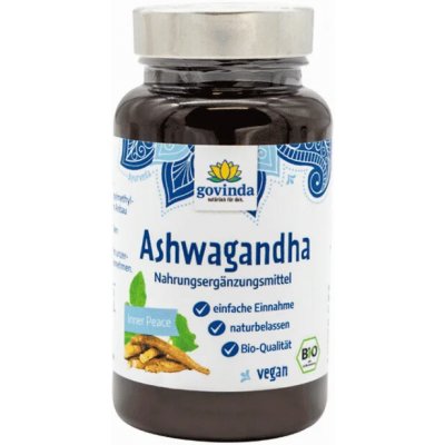 Govinda BIO Ashwagandha kapsle 90 ks – Hledejceny.cz