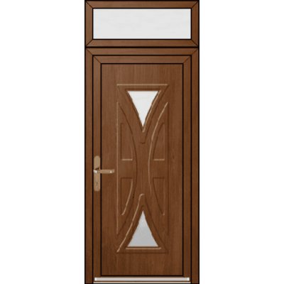 OknaDvereNaMiru.cz Vchodové dveře 3D Selena + Nadsvětlík 100 x 220 cm – Hledejceny.cz