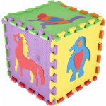 Teddies Pěnové puzzle Zvířata 29x29x1cm 10ks ve fólii – Zboží Mobilmania