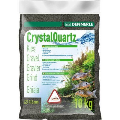 Dennerle Kristall-Quarzkies 10 kg diamantově černý – Sleviste.cz