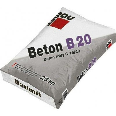 Baumit Beton B 20 25 kg – Hledejceny.cz