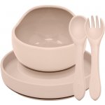 PETITE&MARS Set jídelní silikonový TAKE&MATCH Desert Sand 6m+ 3 ks – Zboží Dáma