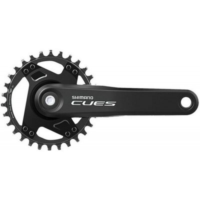 Kliky SHIMANO Cues FC-U4000-1, 175mm, 30 zubů, černé, 11,10,9 speed, pro osu čtyřhran, v krabičce – Sleviste.cz