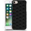 Pouzdro a kryt na mobilní telefon Apple Pouzdro Picasee silikonové Apple iPhone 7 - Separ - Black On Black 1 černé