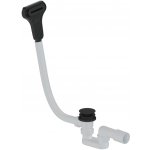 SAT Vanový automat click/clack a štěrbinový přepad DN40/DN50 SAT černá matná plast SATAVAS60CC8 SATAVAS60CC8 – Zboží Dáma