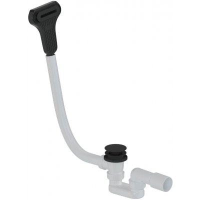 SAT Vanový automat click/clack a štěrbinový přepad DN40/DN50 SAT černá matná plast SATAVAS60CC8 SATAVAS60CC8 – Zboží Dáma