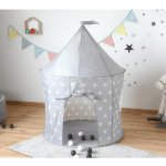 Knorrtoys hrací stan Grey white stars – Zboží Mobilmania