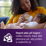 Philips Avent Natural Response savička SCY965/02 průtok 5 rychlý transparentní 2 ks – Hledejceny.cz