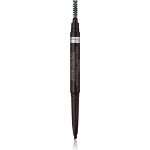 Rimmel London Brow This Way Fill & Sculpt precizní tužka na obočí s kartáčkem 004 Soft Black 0,25 g – Zboží Dáma