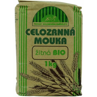 Natural Jihlava Celozrnná mouka žitná 1 kg – Sleviste.cz