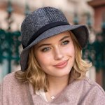 Krumlovanka zimní dámský klobouk Bucket s flísovou podšívkou Ba-30195526-800 – Zboží Dáma