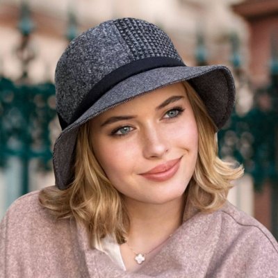 Krumlovanka zimní dámský klobouk Bucket s flísovou podšívkou Ba-30195526-800 – Zboží Dáma