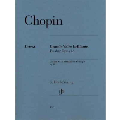 Chopin Grande Valse Brillante In E Flat Op. 18 noty na klavír – Zbozi.Blesk.cz