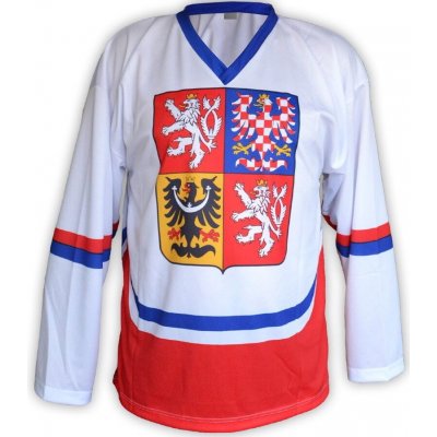 ČESKÝ HOKEJ dětský dres replika hokejová reprezentace ČR bílá – Sleviste.cz