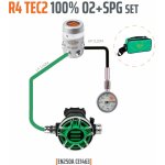 Tecline R4 TEC2 100% O2 STAGE SET s manometrem – Zboží Dáma