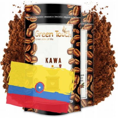 Green Touch Kolumbie Excelso Medelin mletá káva 1 kg