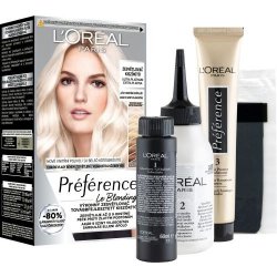 L'Oréal Paris Préférence Les Blondissimes barva na vlasy na barvené vlasy Ultra Platinum 60 ml