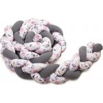 T-Tomi Pletený mantinel bílé + růžová – Zboží Dáma