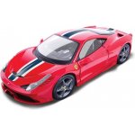 Bburago Ferrari 458 Spider Hotwheels červená 1:18 – Sleviste.cz