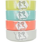 Trixie Keramická miska HELLO COMIC pro křečky 90 ml 8 cm – Zboží Dáma