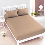 Aaryans jersey prostěradlo kávové 140x200 – Zboží Mobilmania