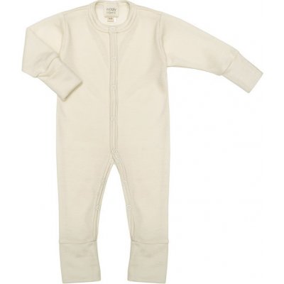 MUFFIN MODE Rostoucí celoroční Merino overal pro miminko CLOUDY CREAM – Zboží Mobilmania