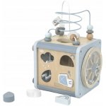 Label Label kostka aktivit modrá – Sleviste.cz