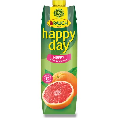 Rauch Happy Day Růžový grep s dužinou 30% 1 l – Zboží Dáma