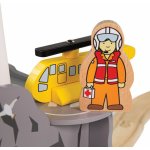 Bigjigs Rail Tunel s majákem a heliportem – Zboží Dáma